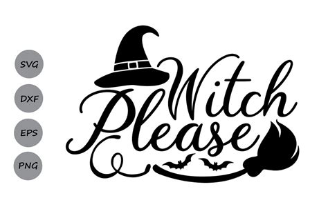 Nefarious witch svg